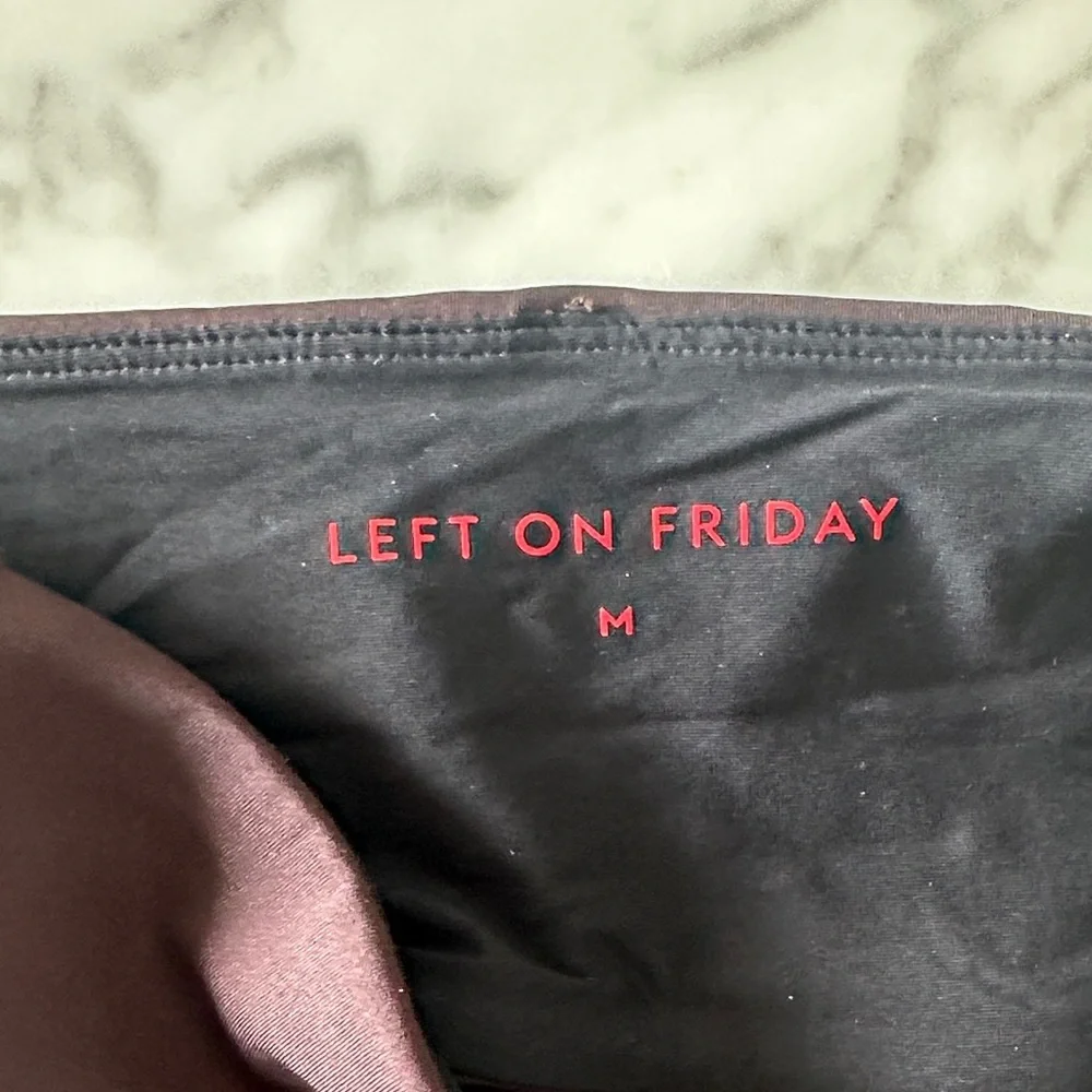 Left On Friday brown Strapless Bikini Top - Picture 2 of 4